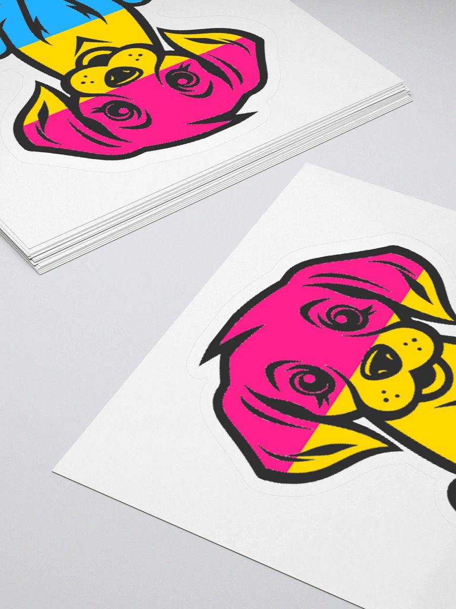 Pansexual Pride Puppy Sticker product image (4)