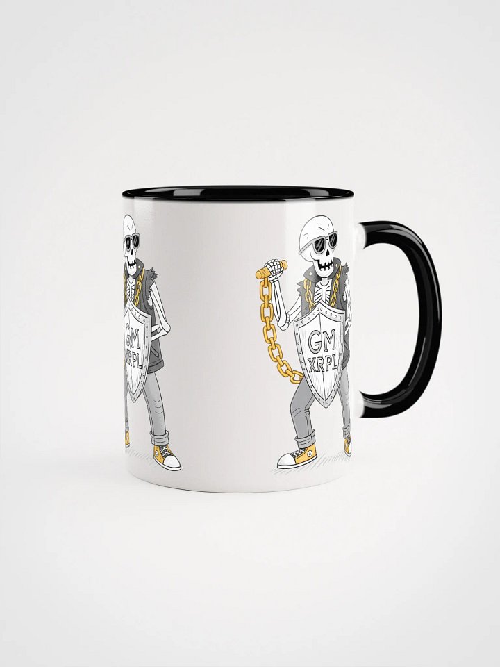Skeletal Rockstar Ceramic Mug product image (1)