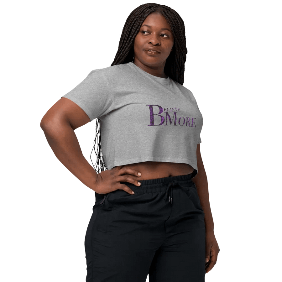 Believe Bmore Crop Top product image (8)