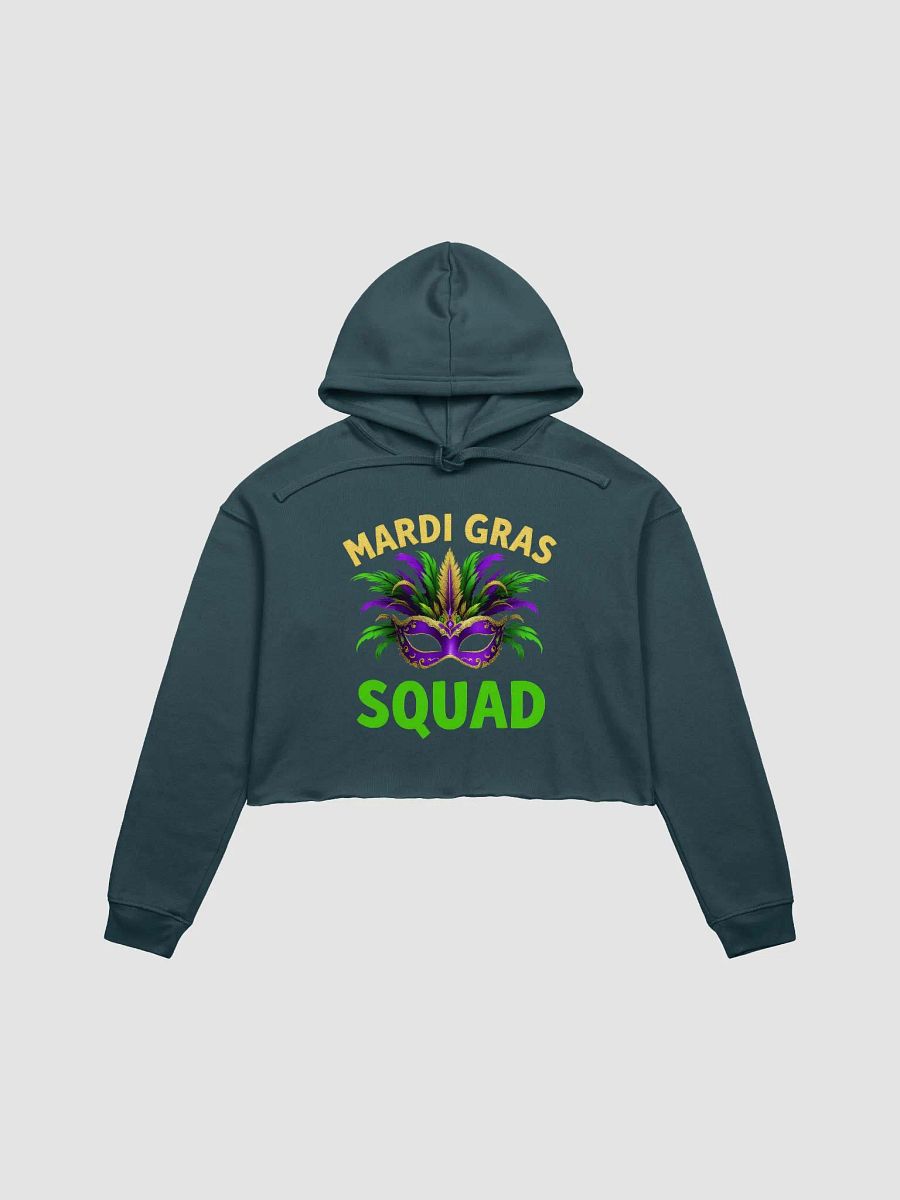 Mardi Gras Squad Crop Hoodie product image (4)