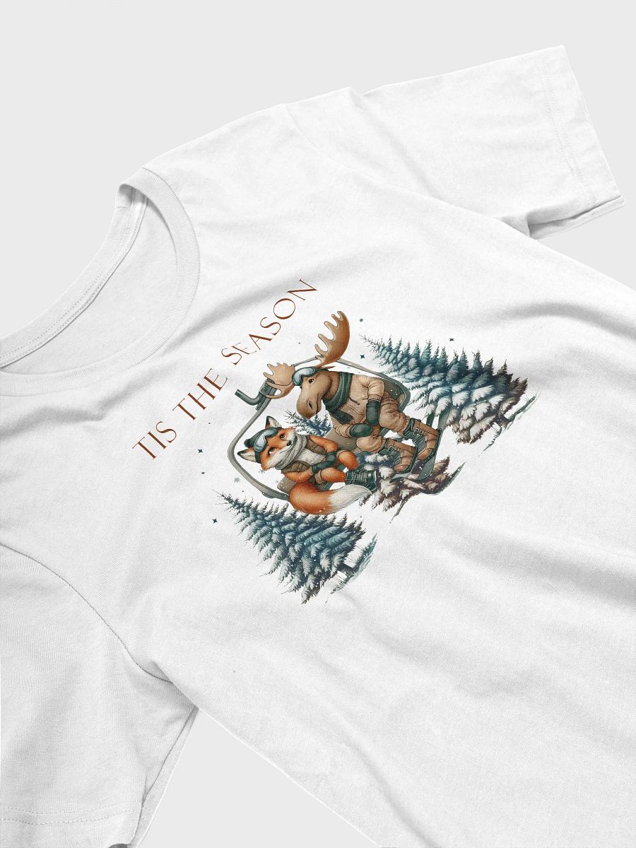 Tis the Season for a Fun Ride with Festive Friends Unisex Supersoft T-Shirt product image (3)