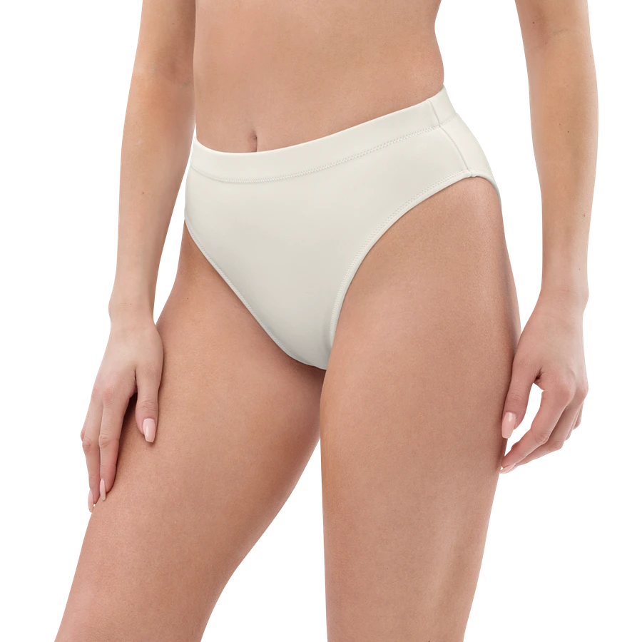 Namaste Cream and Gold High Waisted Bikini Bottom product image (7)