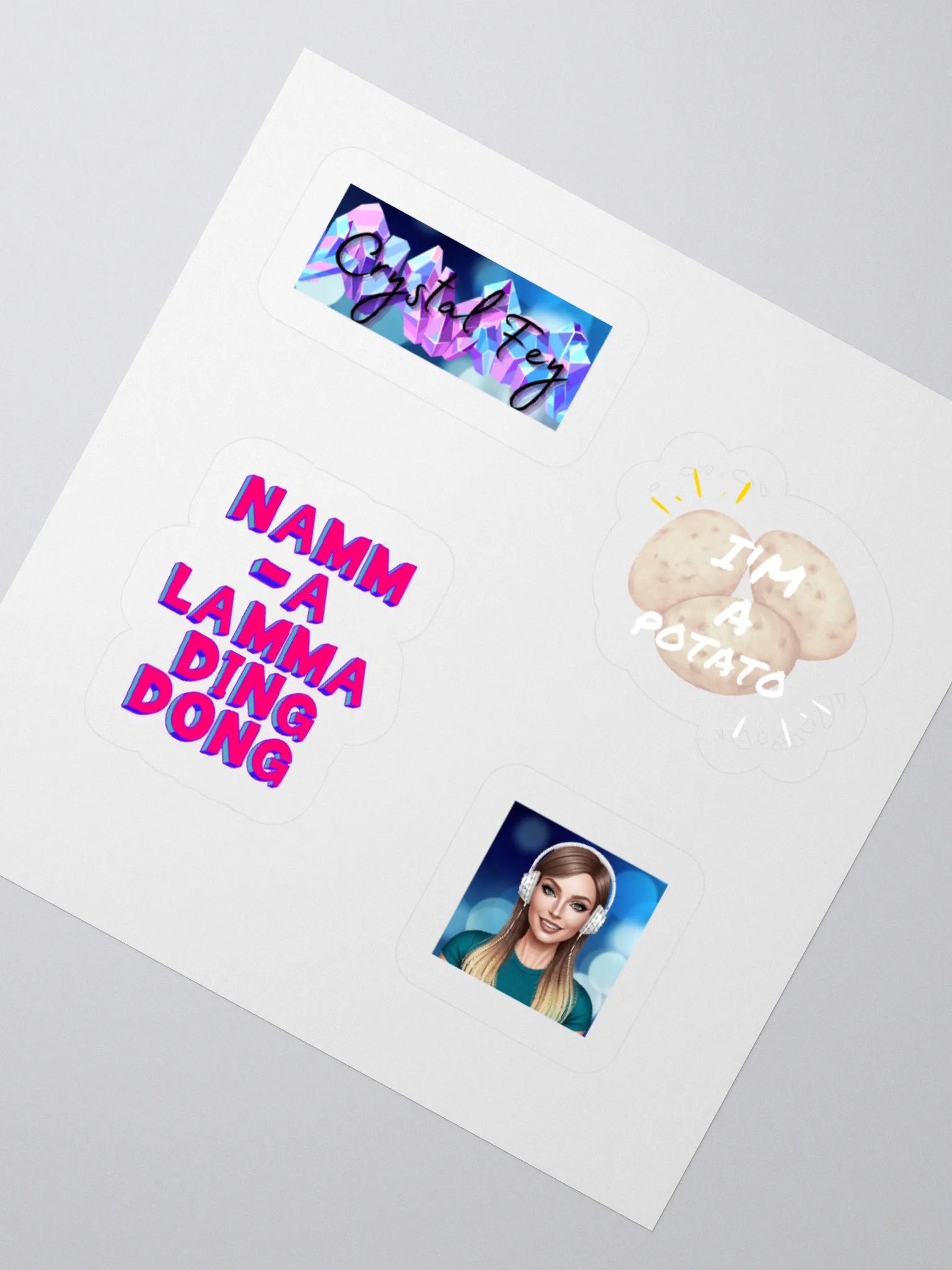 Crystal Fey Stickers product image (4)