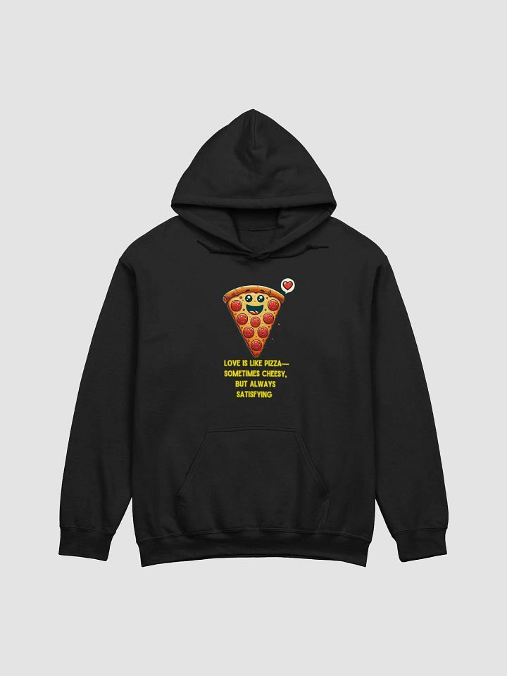 Cheesy Love Pizza Hoodie product image (1)
