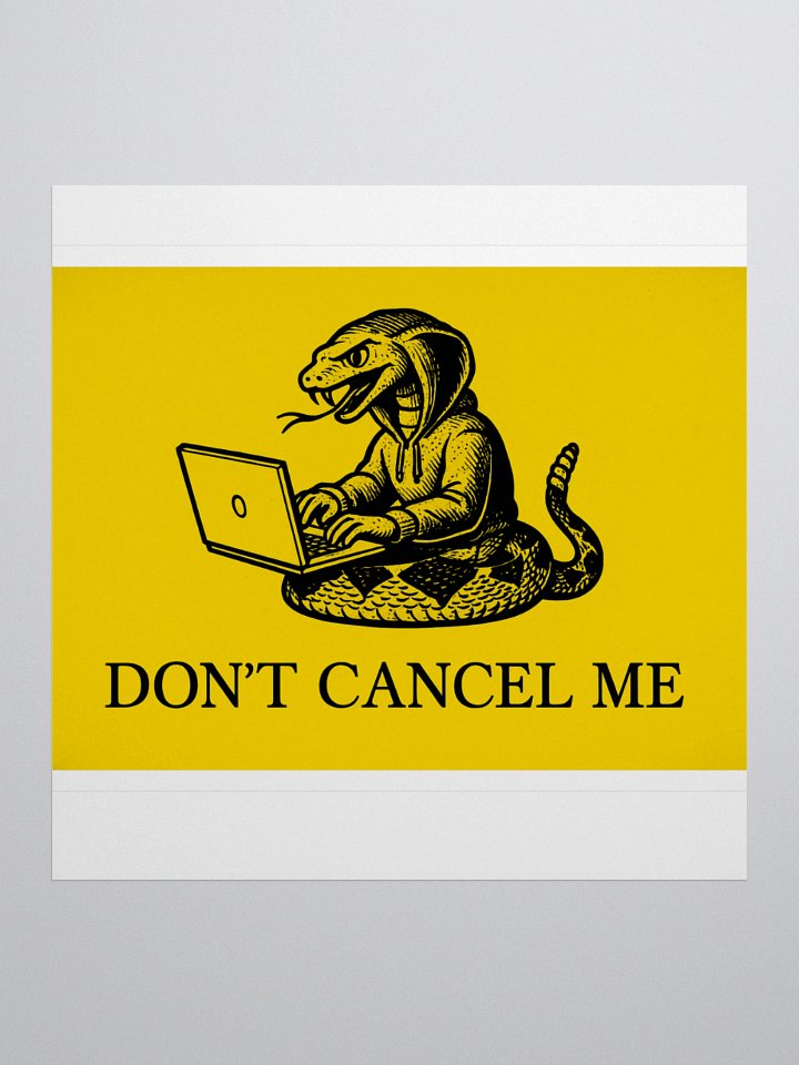 Don't Cancel Me Sticker product image (1)