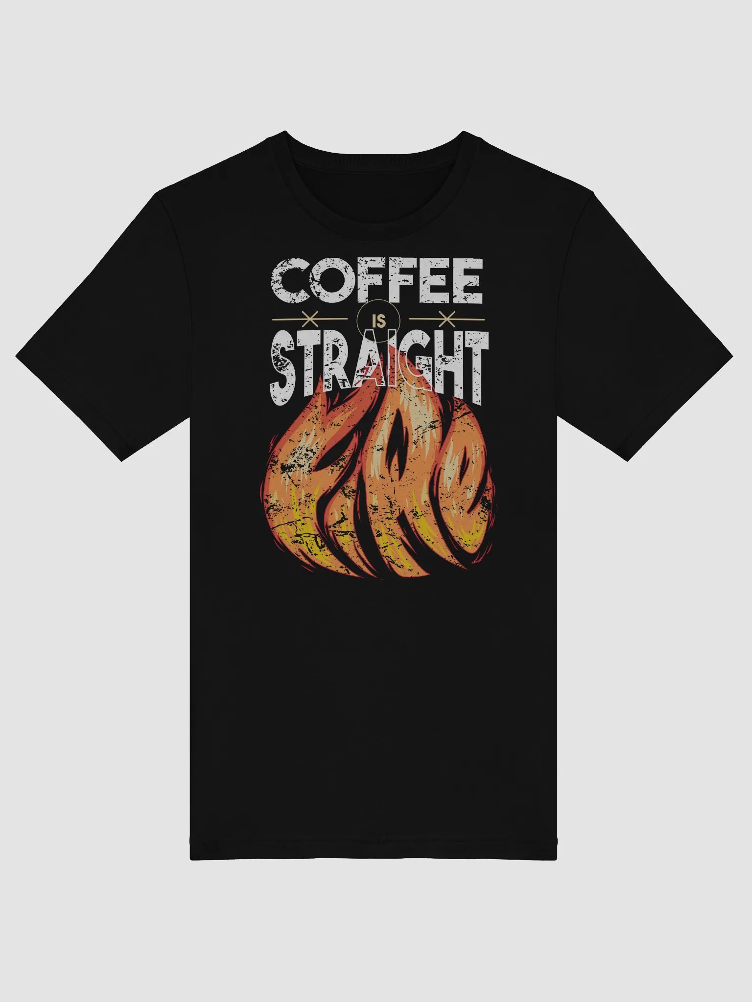 Coffee Is Straight Fire Funny Coffee Lover product image (6)
