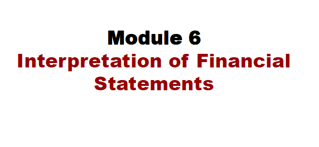 Study notes on Interpretation of Financial Statements product image (1)