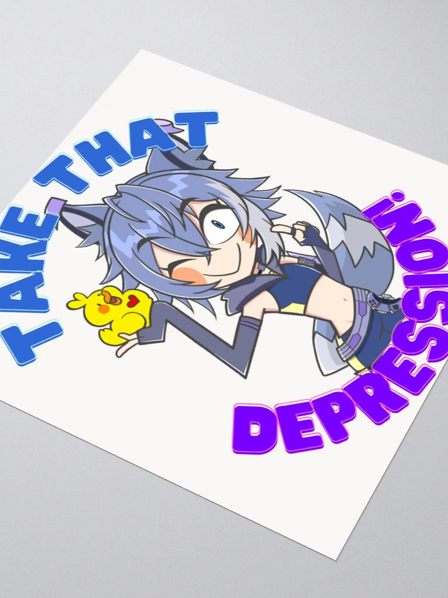 Take That Depression! Zen Sticker product image (9)