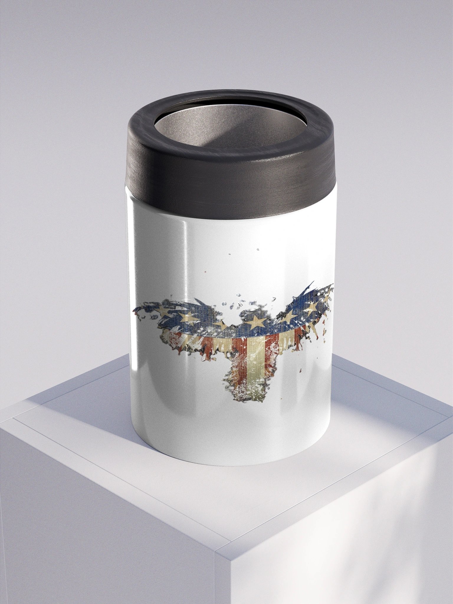 Patriotic Eagle Stainless Steel Koozie product image (3)