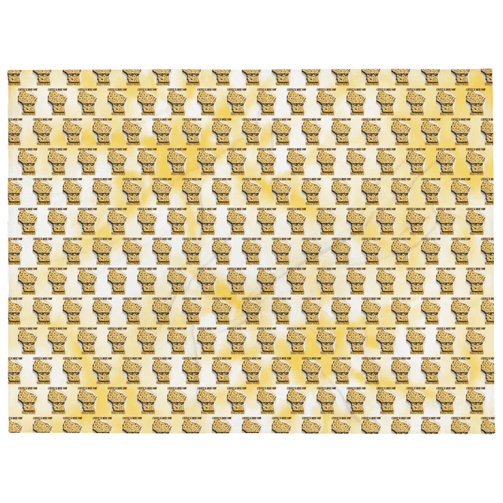 SC Win, Cheese is Woke Now, Blanket product image (1)