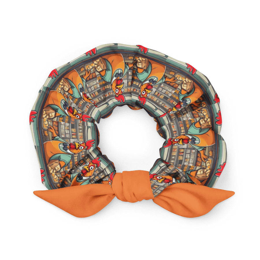 Retro Rooster All-Over Print Scrunchie product image (1)