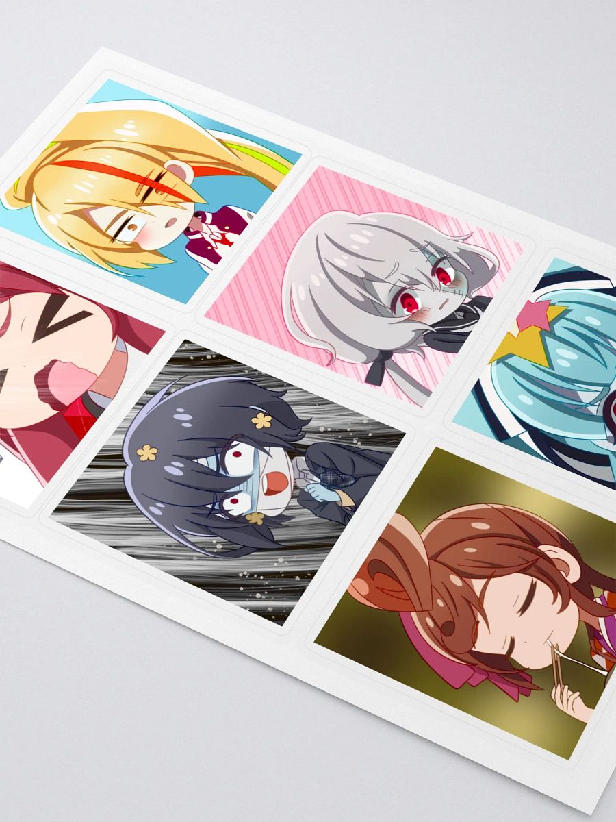 Zombieland saga Anime Chibi Sticker Sheet product image (2)