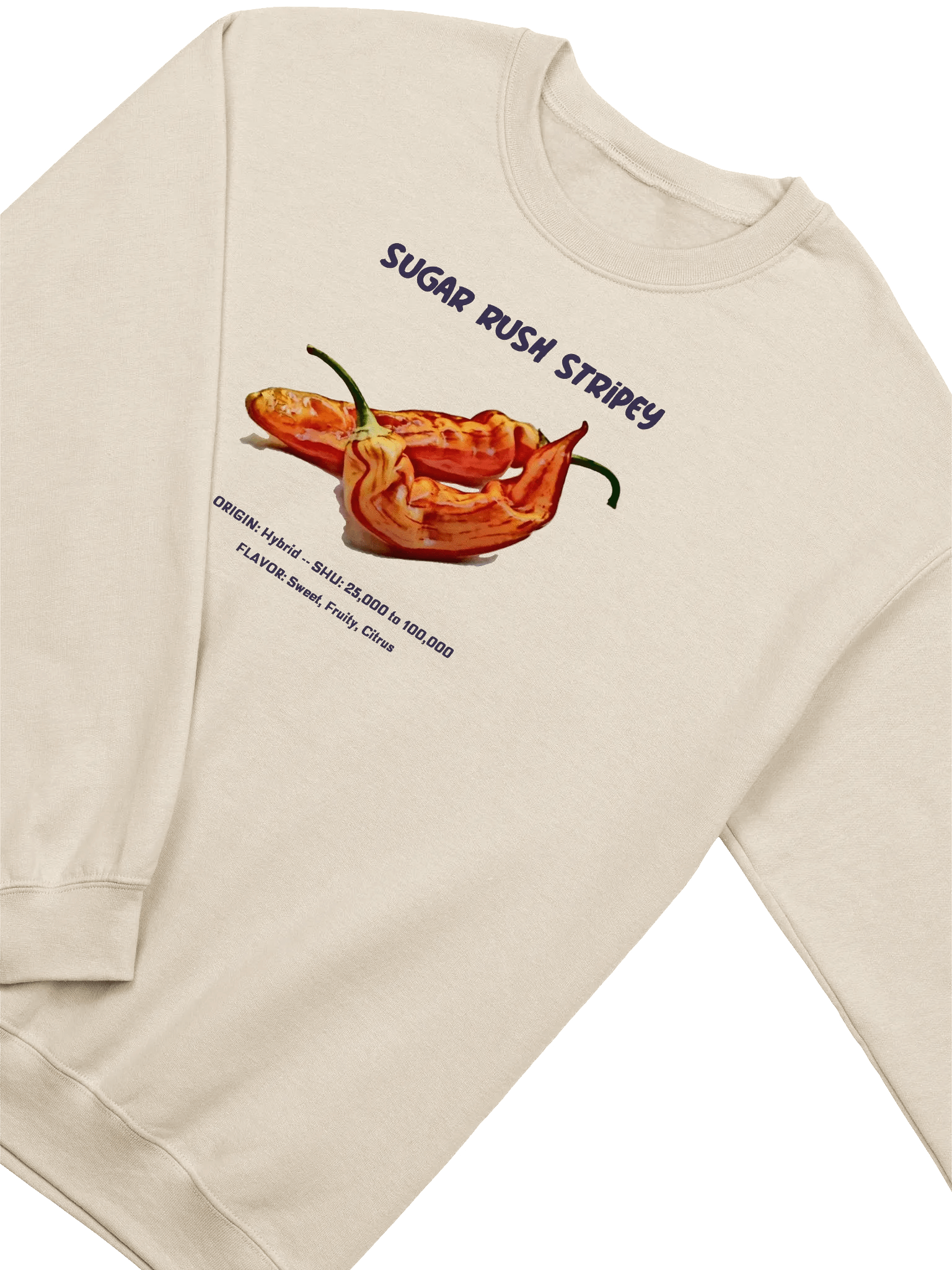 Sugar Rush Stripey Pepper Crewneck Sweatshirt product image (34)