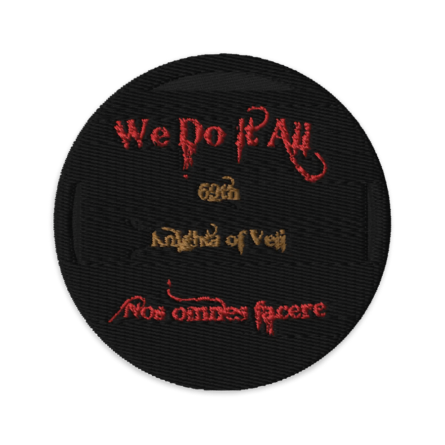 69th Knights of Veli Circle Patch product image (1)