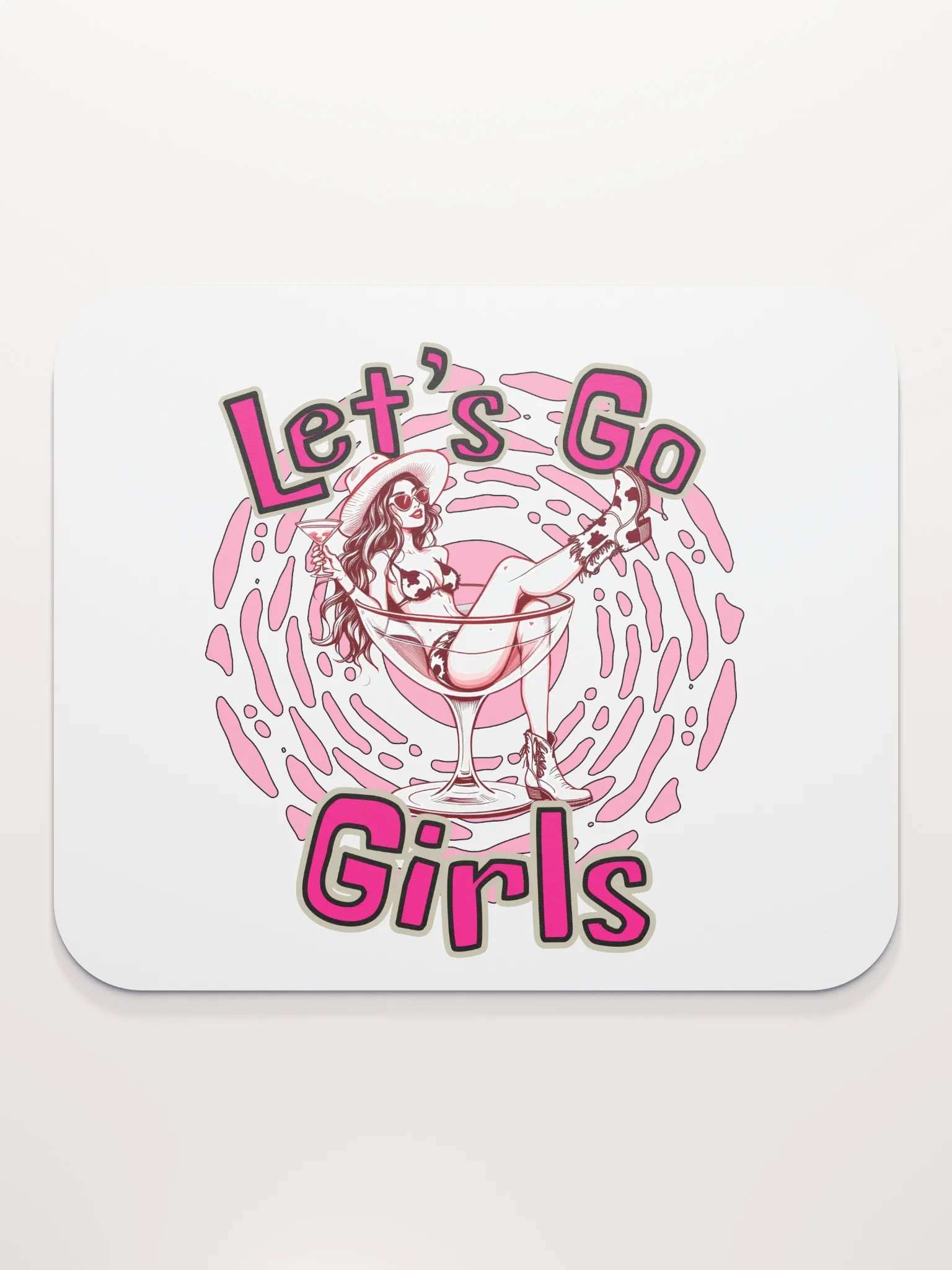 Lets Go Girls Mouse Pad product image (1)