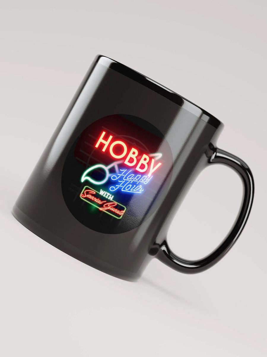 Hobby Happy Hour Glossy Black Mug - Standard Edition product image (8)