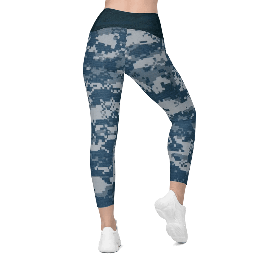 U.S. Navy Camouflage Crossover Leggings product image (9)