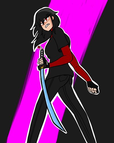 Finally, a post that isn’t Crimsonverse or Qyuwi related. And what better way to start with Yua!

#projectcrimsoncomic #amema...