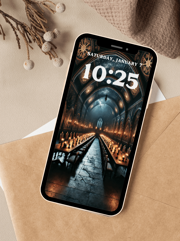 Hogwarts Classroom Harry Potter Phone Wallpaper I 4K Quality Bundle product image (7)