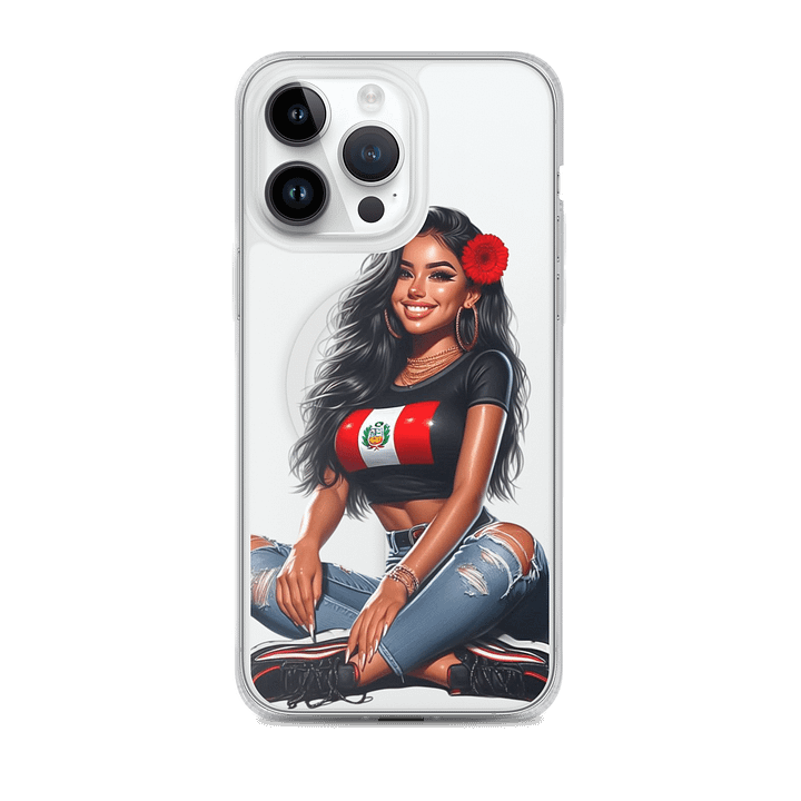 Peruvian Pride iPhone® MagSafe® Clear Case product image (2)