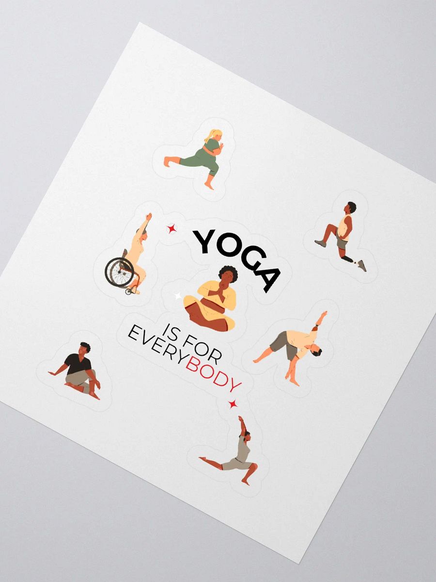 Yoga for Everybody Sticker product image (2)