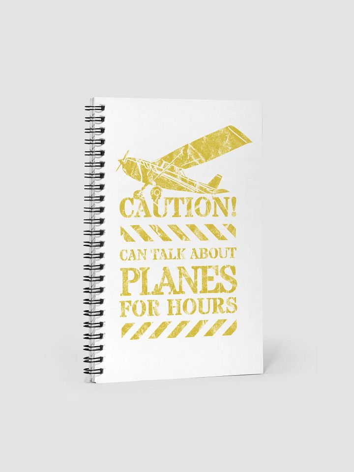 Talk about Planes - Cessna- Spiral Notebook product image (2)