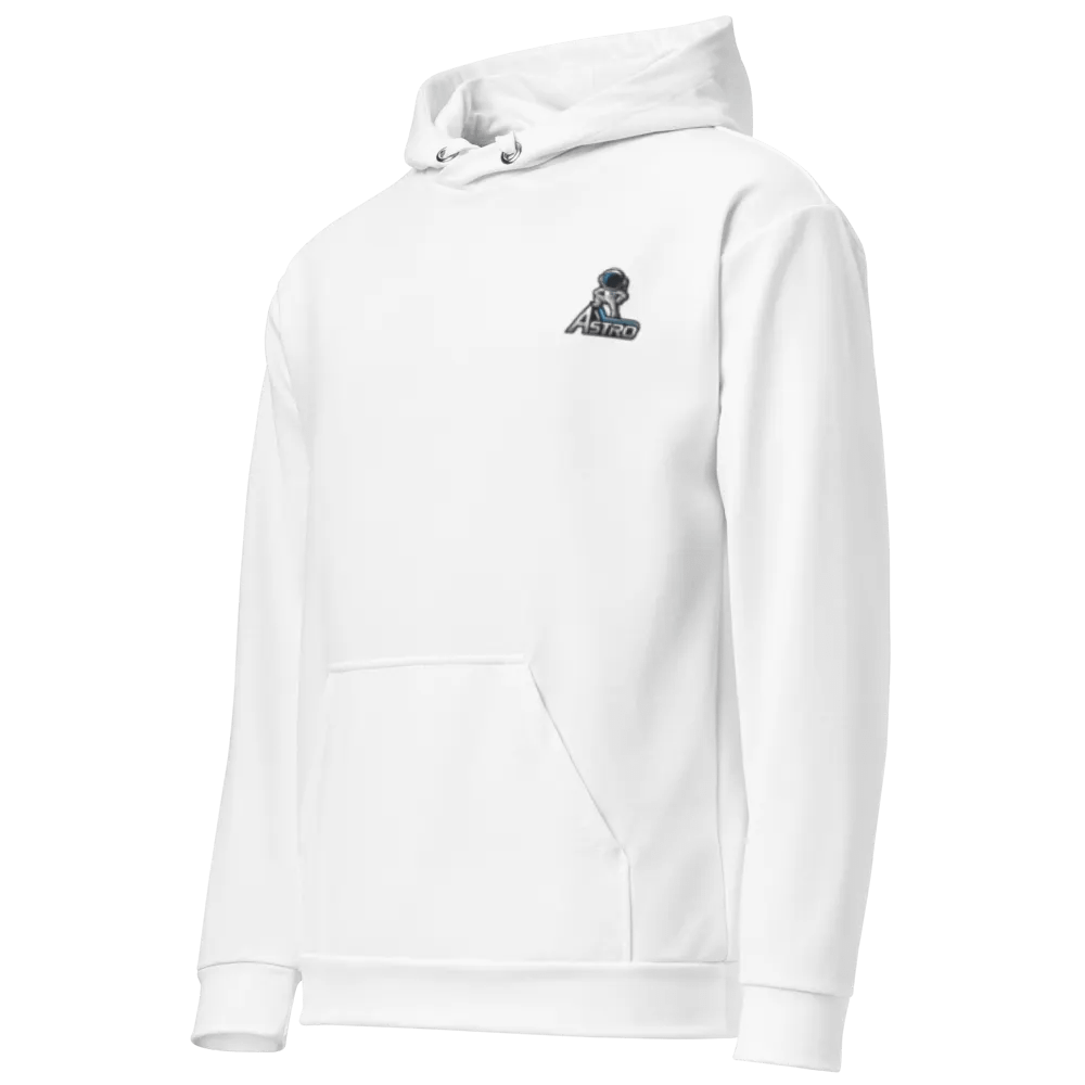 Astro Recycled Unisex Hoodie with Astronaut Design - White product image (2)