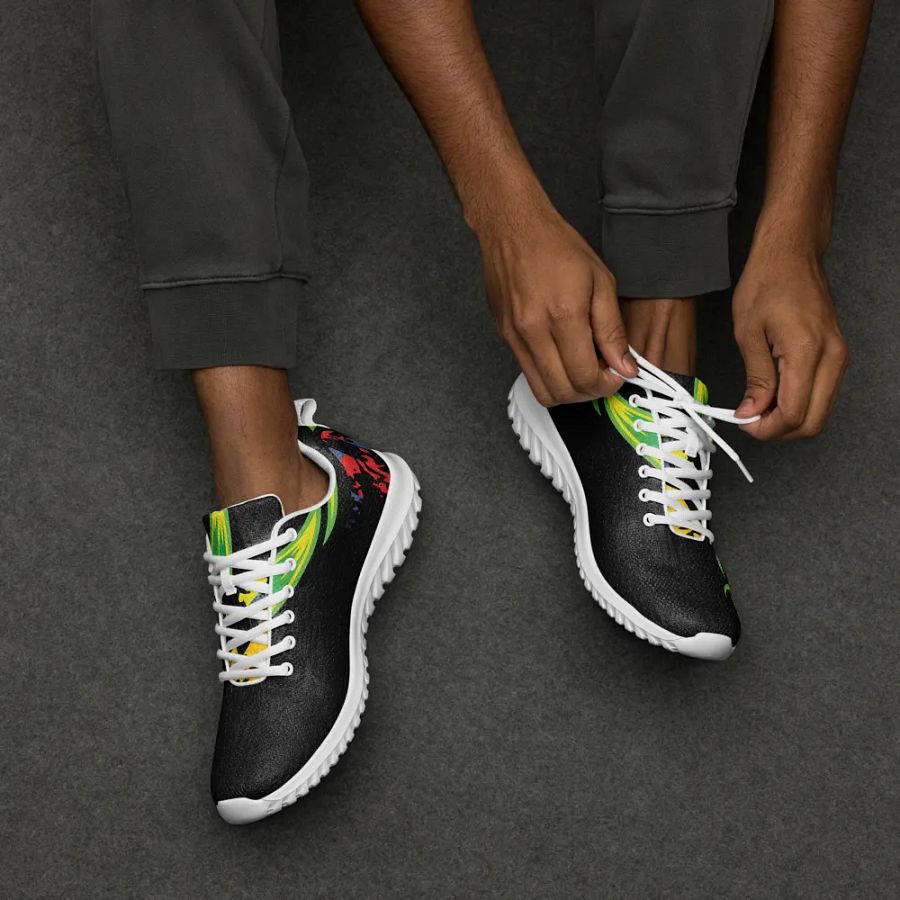 Vibrant Splash Men's Athletic Shoes product image (12)