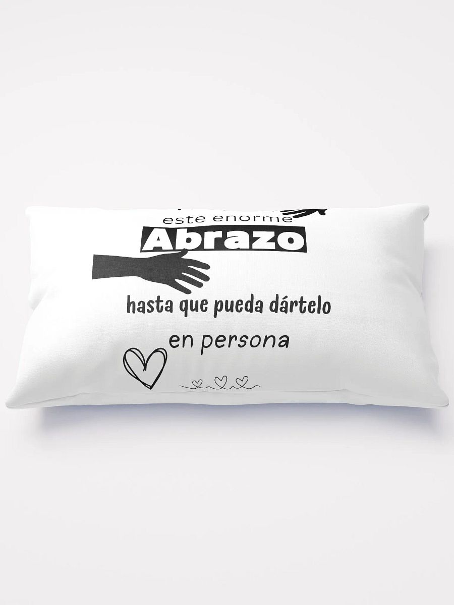 Te envio este abrazo a distancia - Regalos Virtuales para alguien especial pillow product image (3)