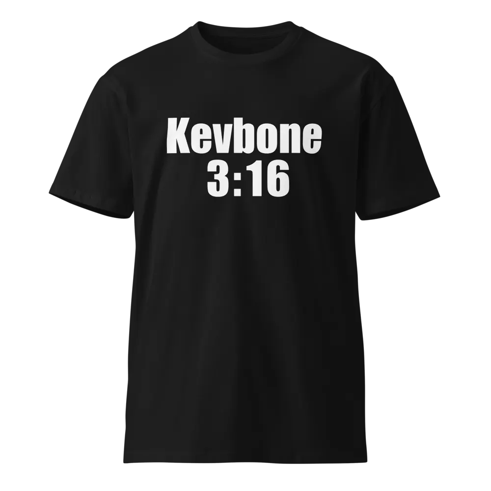 Kevbone 3:16 T-Shirt product image (1)