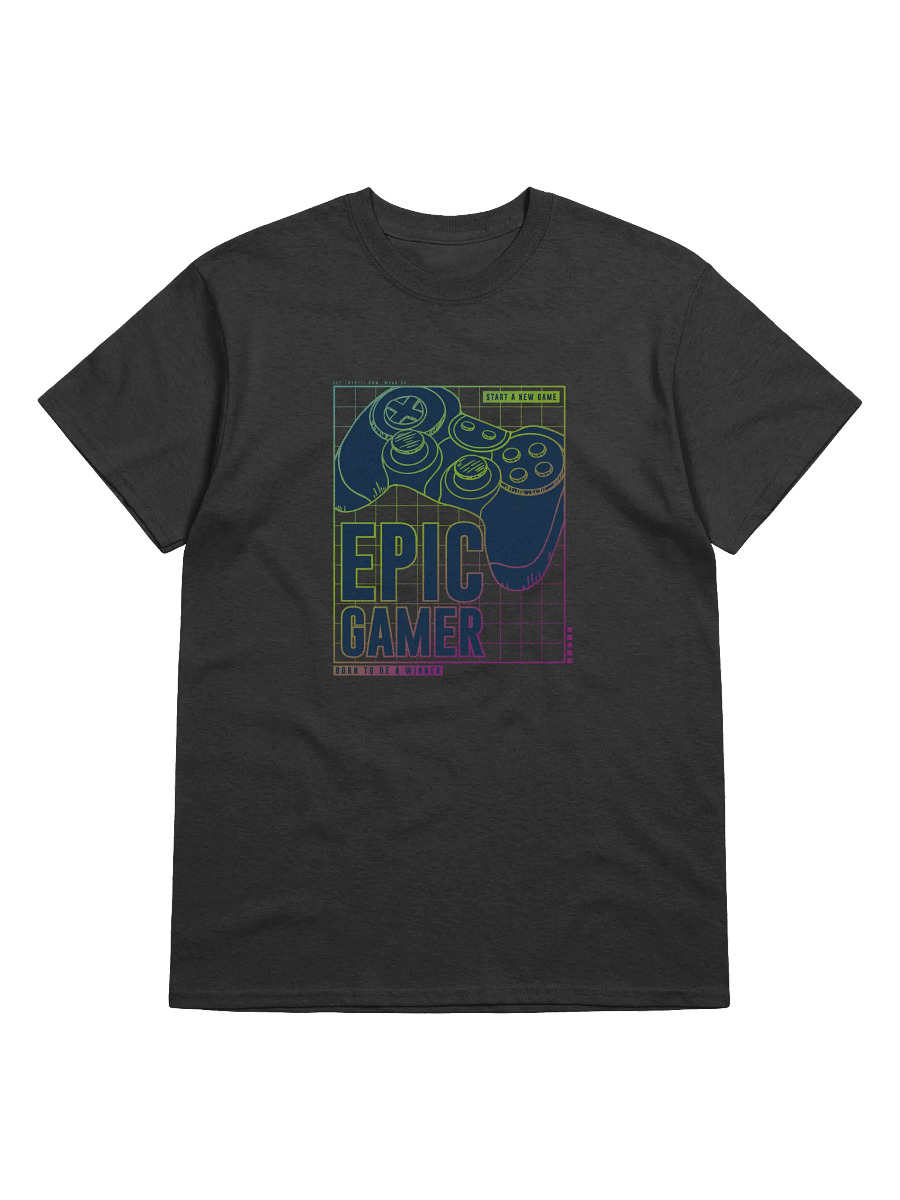 Epic Gamer Heavyweight Printed T-Shirt product image (1)