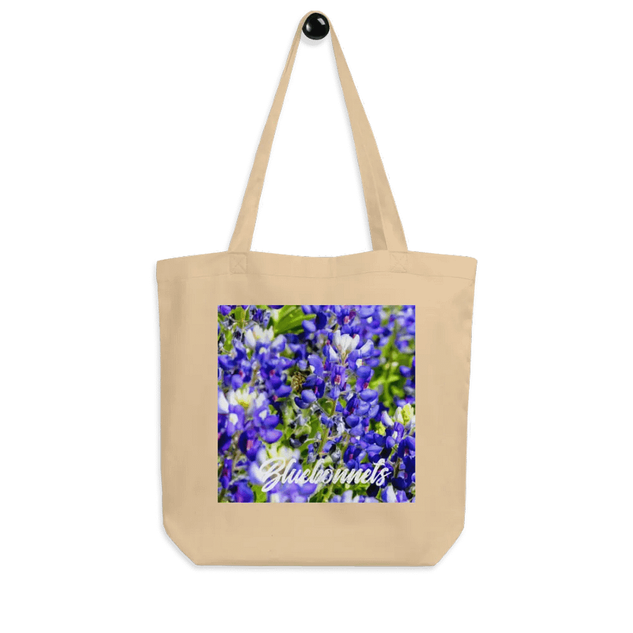 Buzzing Bluebonnets Eco Tote product image (9)