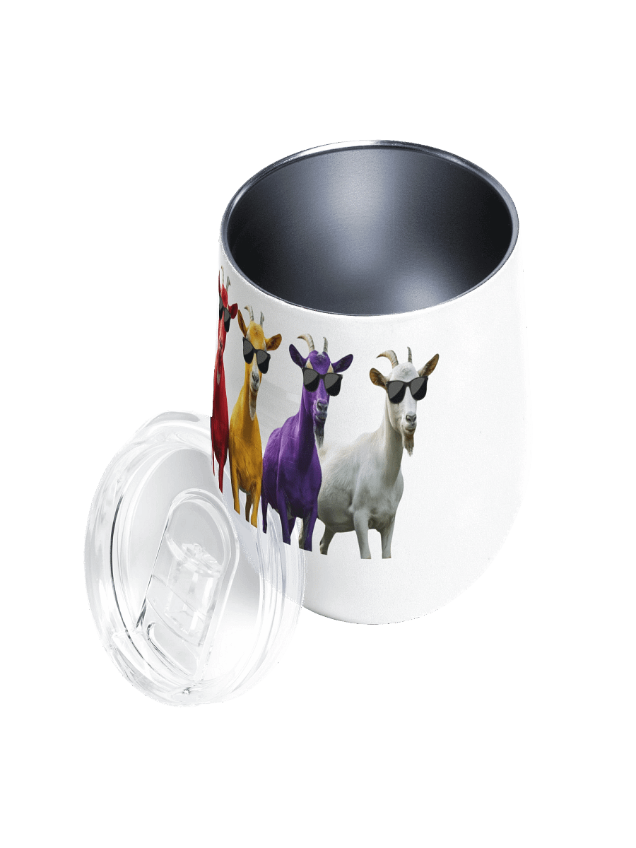 Cool Goat Squad Wine Tumbler product image (3)