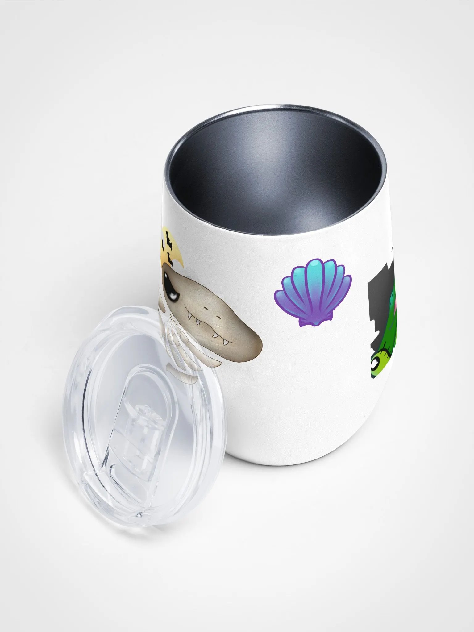 Halloween Sharki emotes cup product image (3)