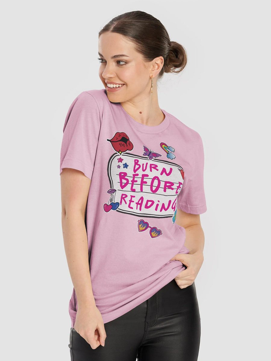 Pink Like the Folds of Your Brain Logo Tee product image (8)
