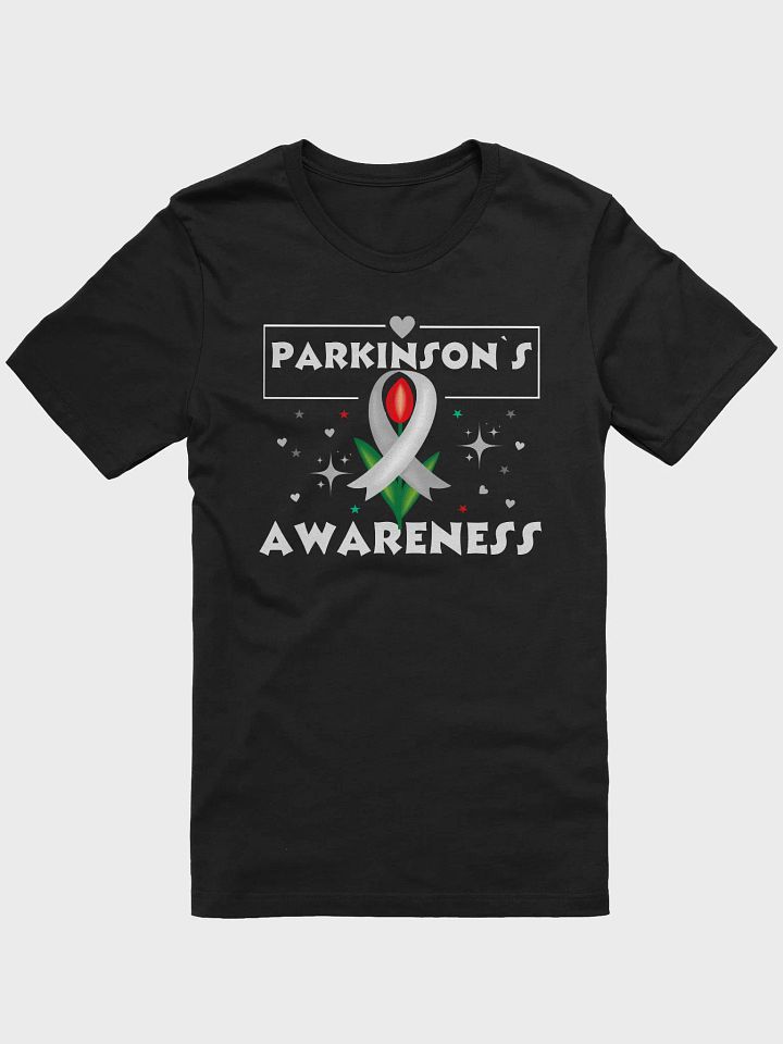 Parkinson's Awareness Red Tulip Bella Canvas T-Shirt product image (2)
