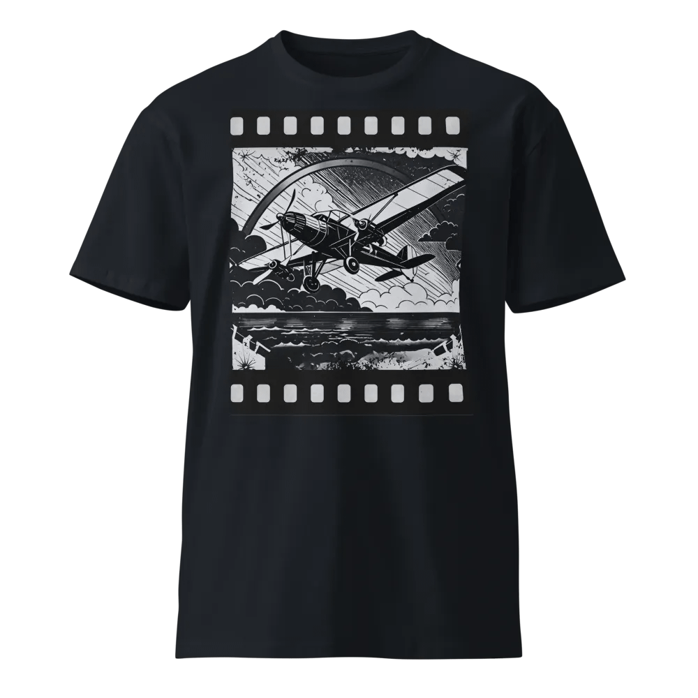 Old Movie Clip - 1920s Cotton T-Shirt product image (9)