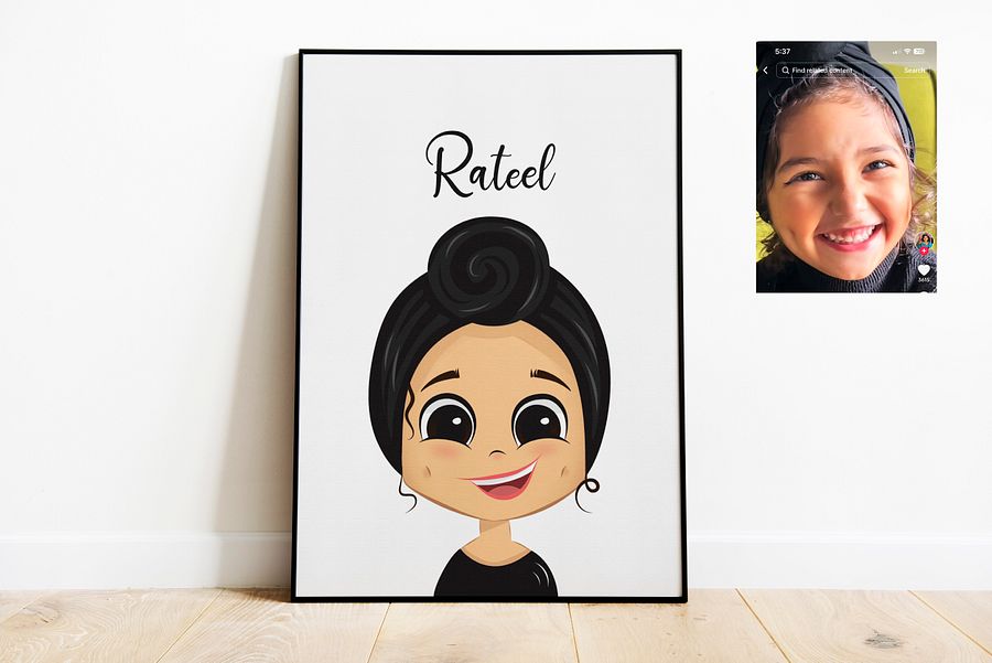 Cute Cartoon Portrait product image (1)