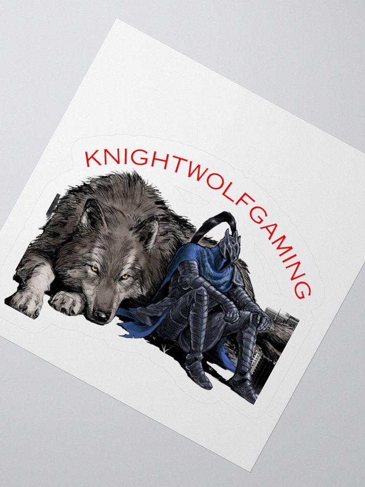 KnightWolfGaming Kiss Cut Stickers product image (7)
