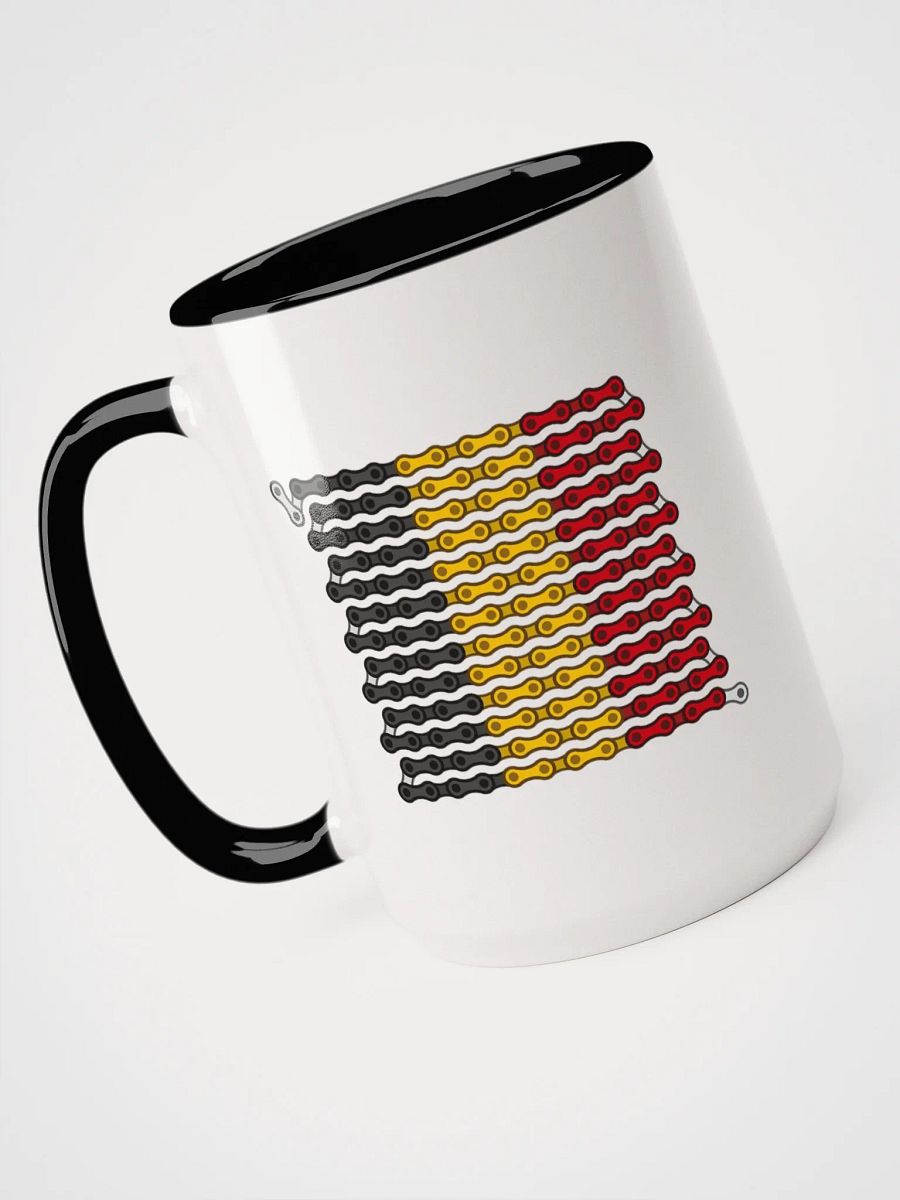 Belgium Bike Chain Flag Coffee Mug product image (1)