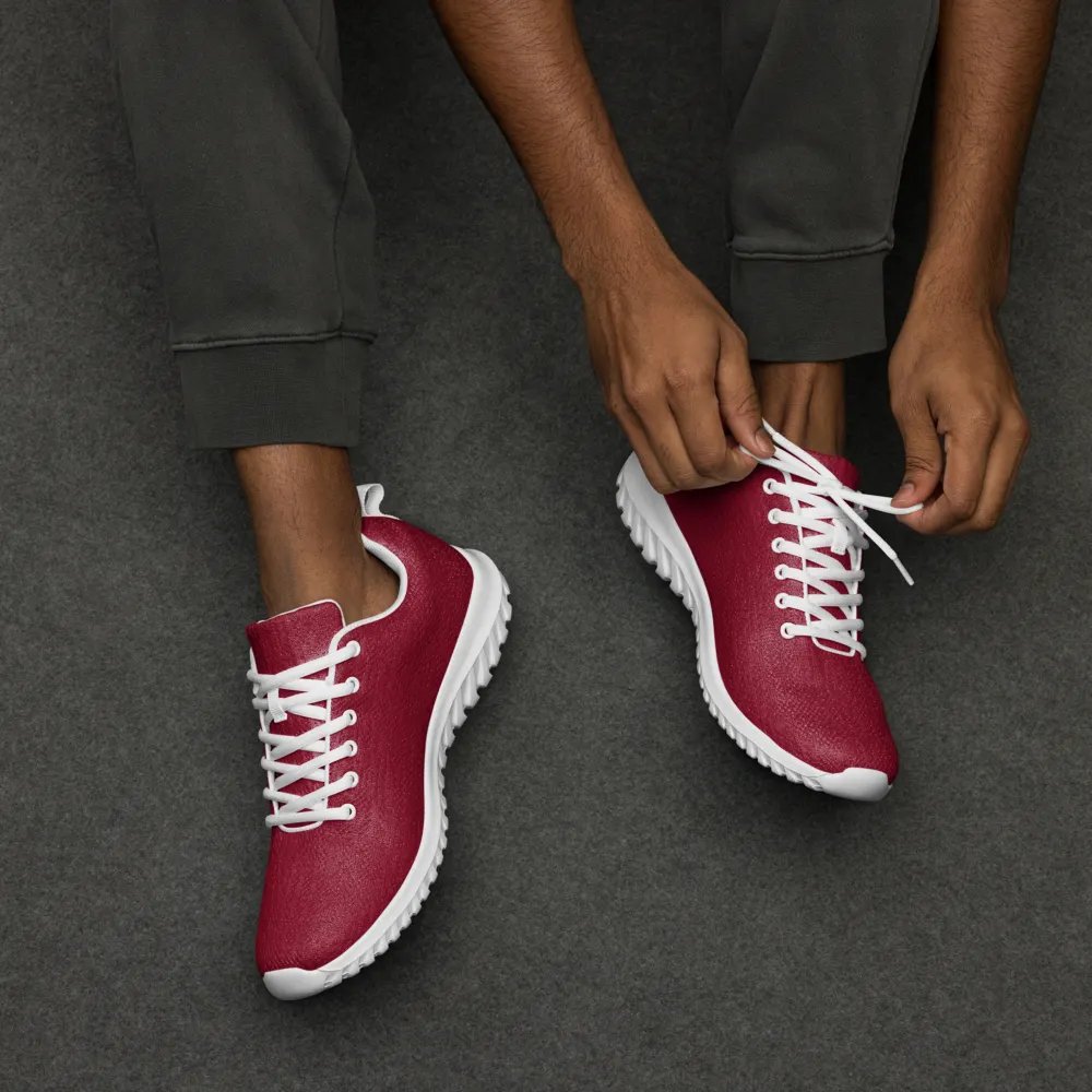 Solid Color Skeezy DRK RED/WHT product image (11)