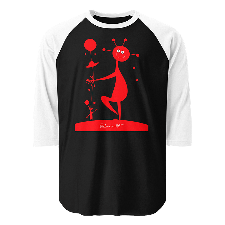 Tultex Fine Jersey Raglan Tee product image (1)