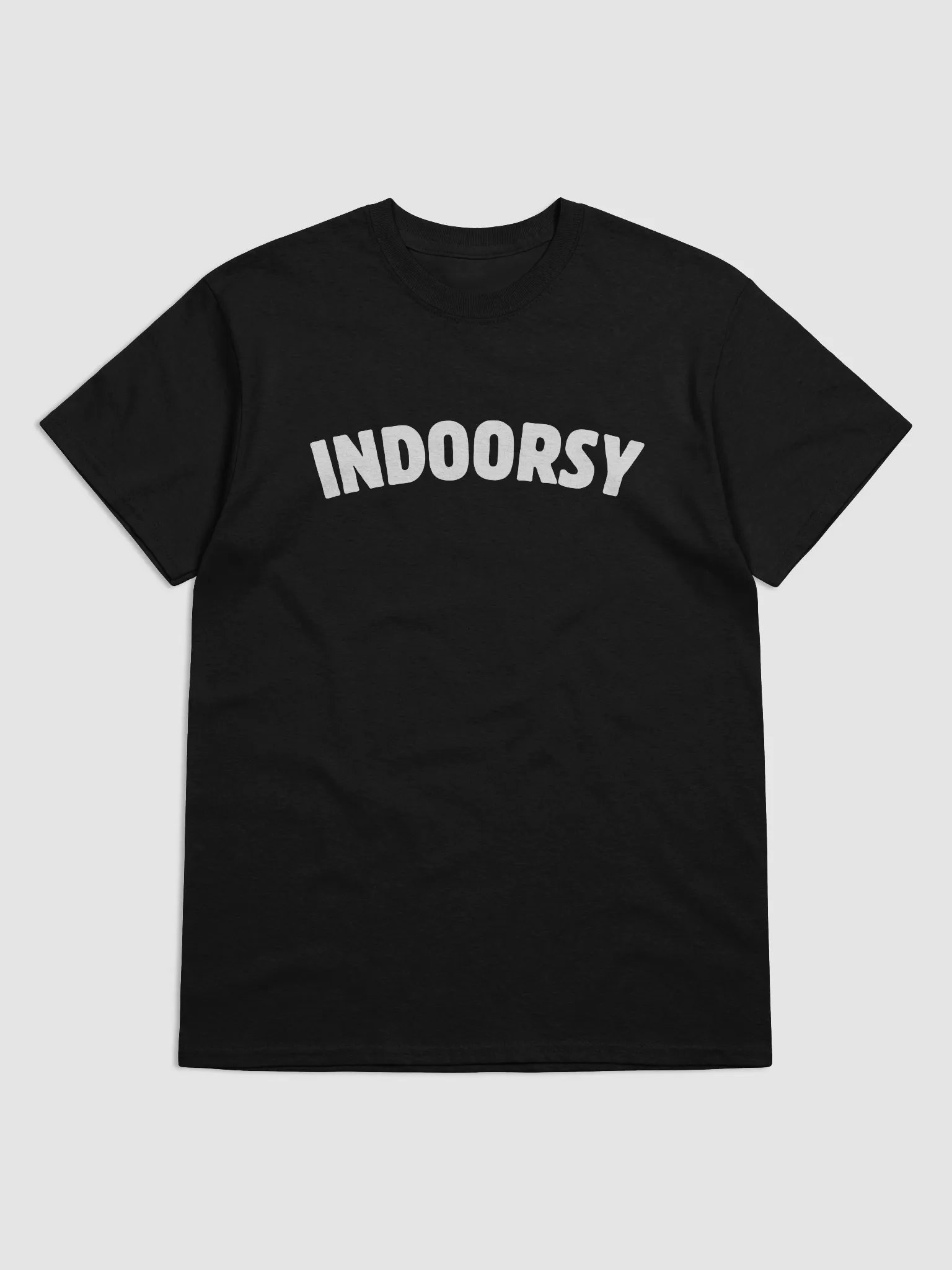 Indoorsy T-Shirt (White Text) product image (1)