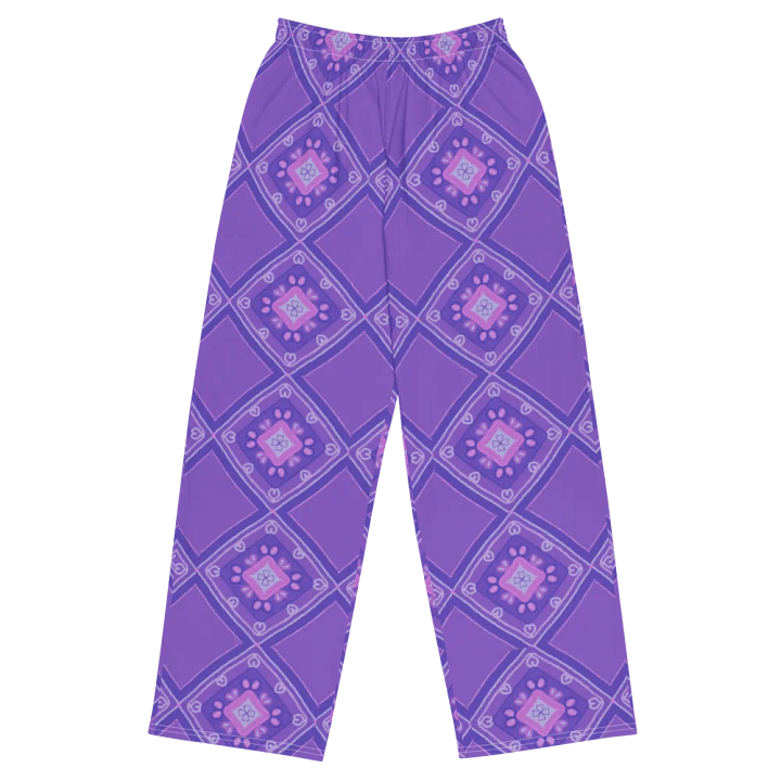 Lavender-Purple Wide Leg Pants product image (2)