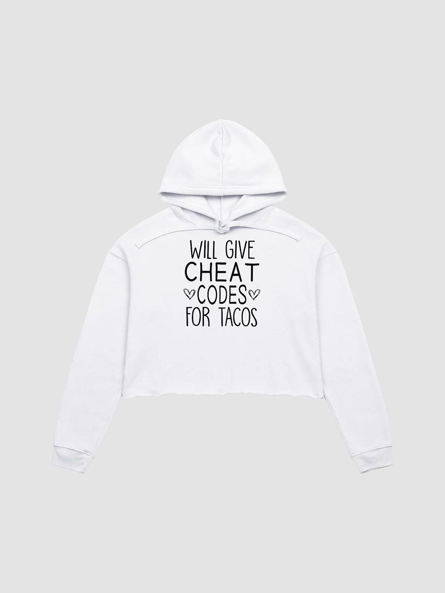 Codes & Tacos - Cropped Hoodie product image (3)
