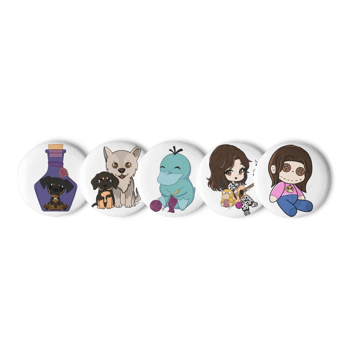 Boo Crew Button Set product image (3)