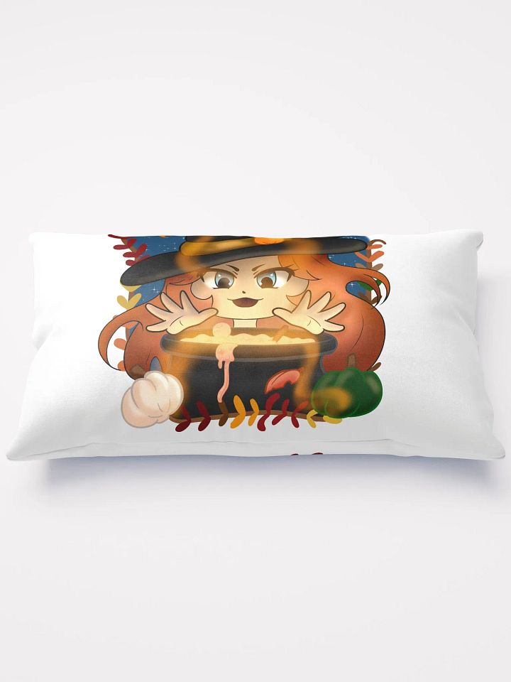 Pumpkin Witch Panda Pillows product image (1)