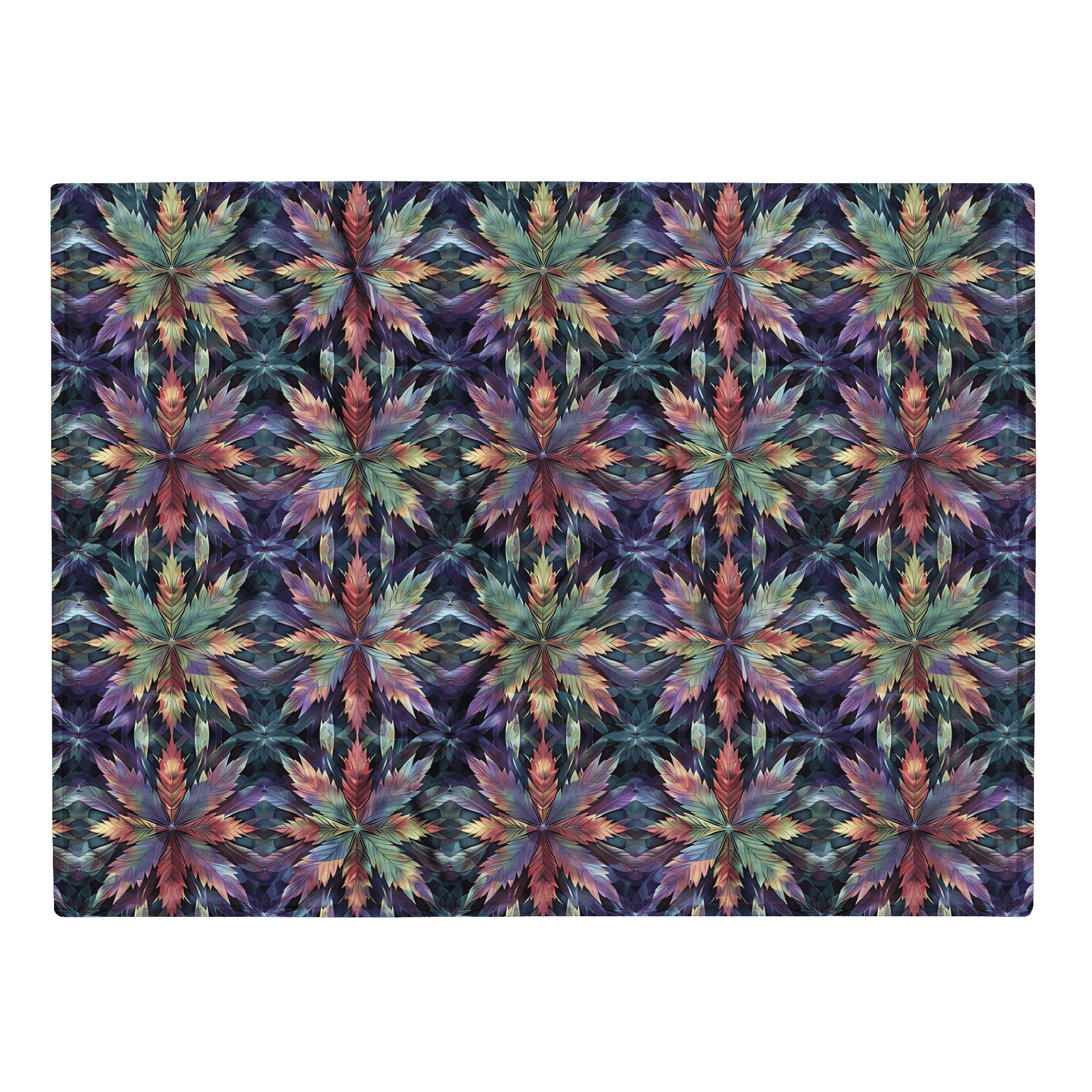 Cannabis - Aurora Blaze – Design | Silky Soft Throw Blanket product image (1)