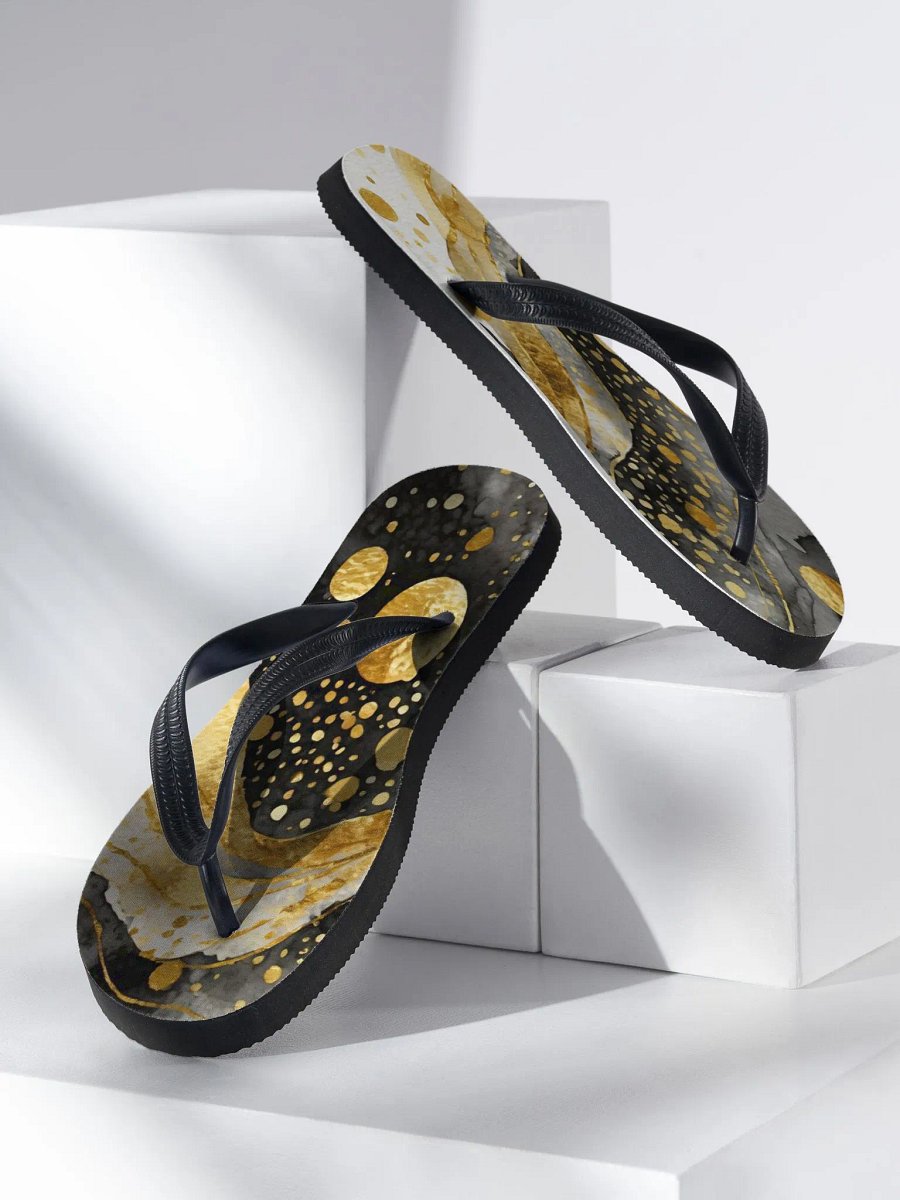 Golden Marble Luxe Flip-Flops product image (2)