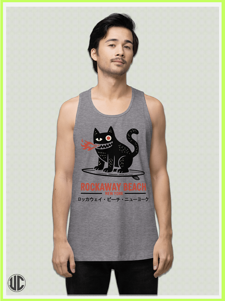 UnkoCon - Rockaway Beach NY Surfer Men's Tank Top product image (2)